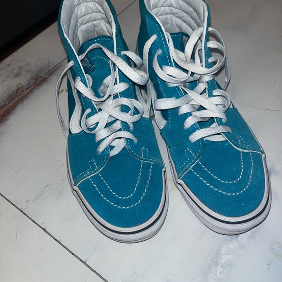 Vans Shoes - Vans Teal High-Top Sneakers